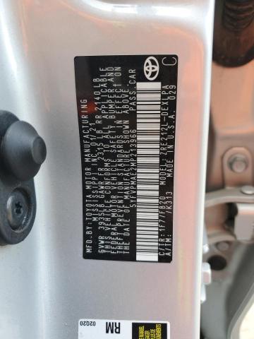 5YFVPMAE2MP213966 Toyota COROLLA LE