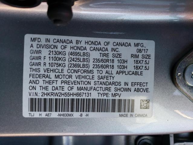 2HKRW2H55HH667131 Honda CR-V EX
