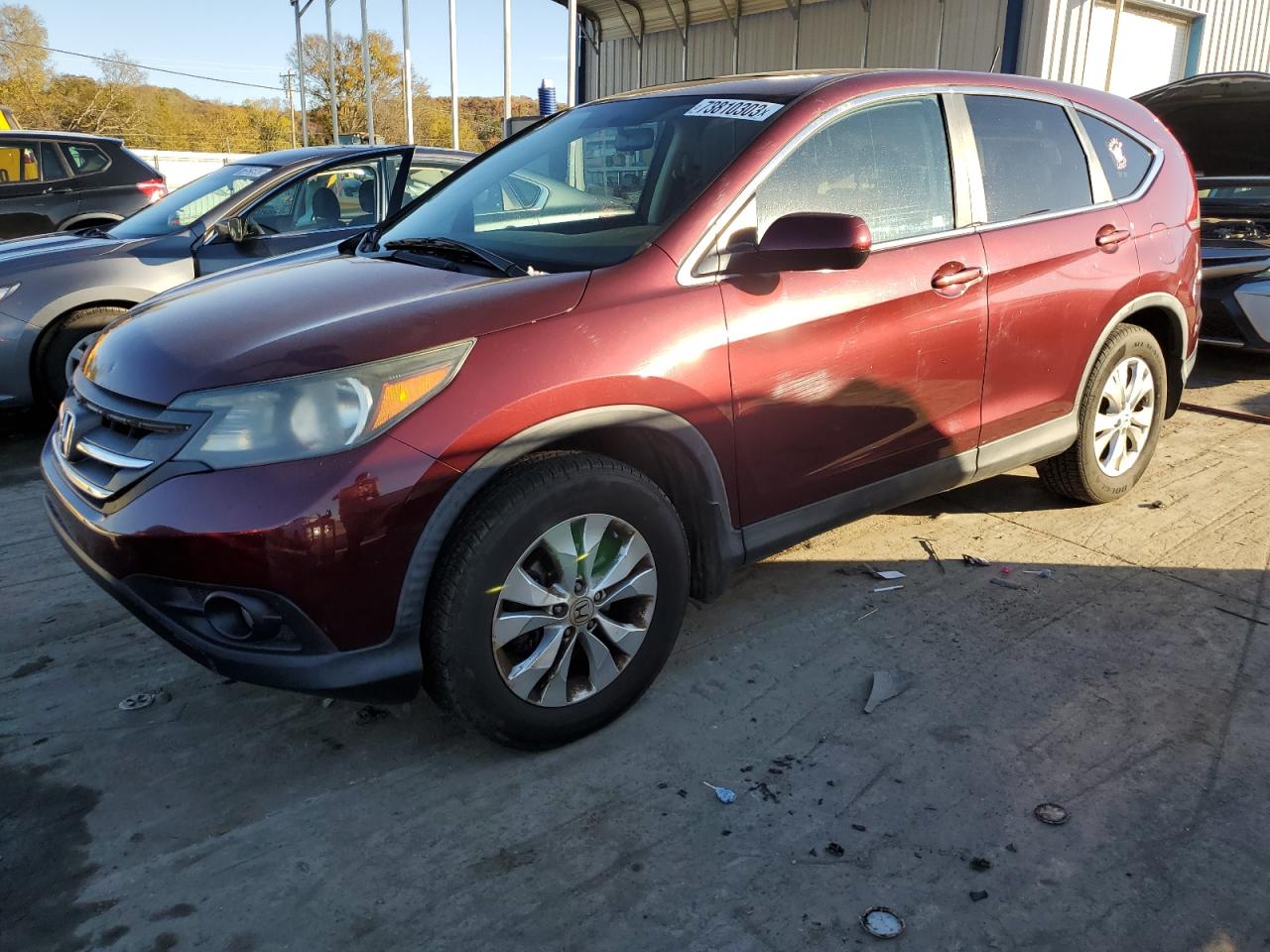 2012 Honda Cr-V Ex vin: 5J6RM4H52CL065724