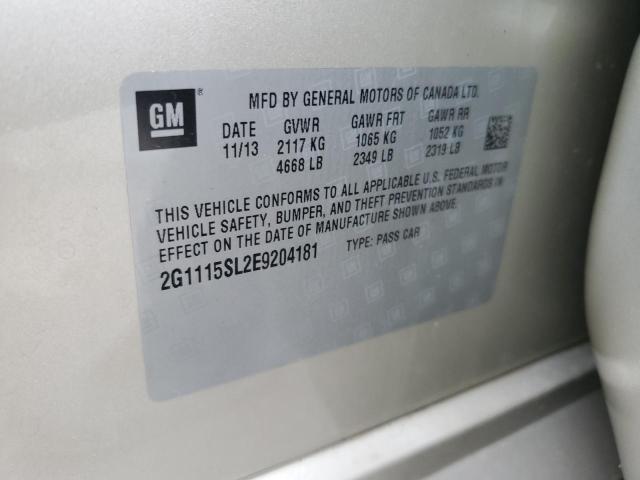  CHEVROLET IMPALA 2014 Бежевий