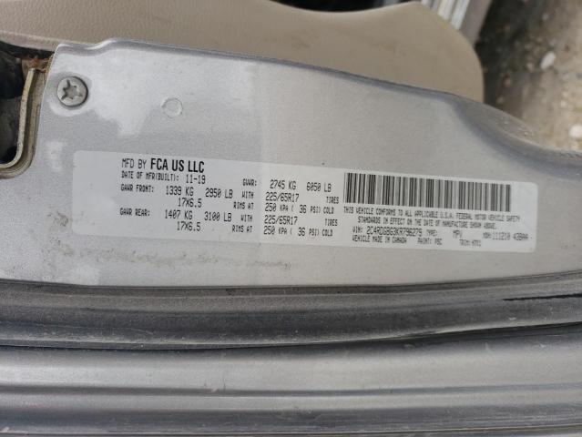 2C4RDGBG3KR796279 Dodge Grand Caravan Se