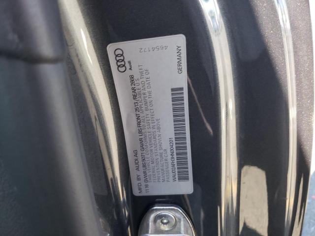 2017 AUDI A5 SPORT WAUD2AFH3HN004201