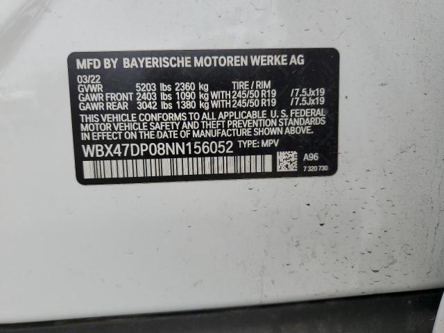 WBX47DP08NN156052 2022 BMW X3, photo no. 13