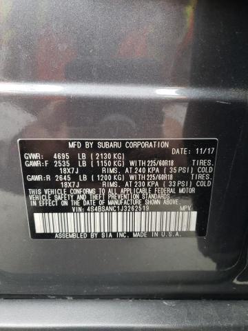 4S4BSANC1J3262519 Subaru Outback 2.5i Limited