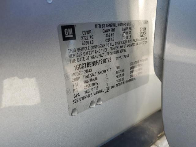 1GCGTBEN5H1218723 Chevrolet Colorado