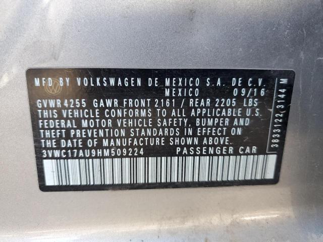 2017 VOLKSWAGEN GOLF SPORT - 3VWC17AU9HM509224