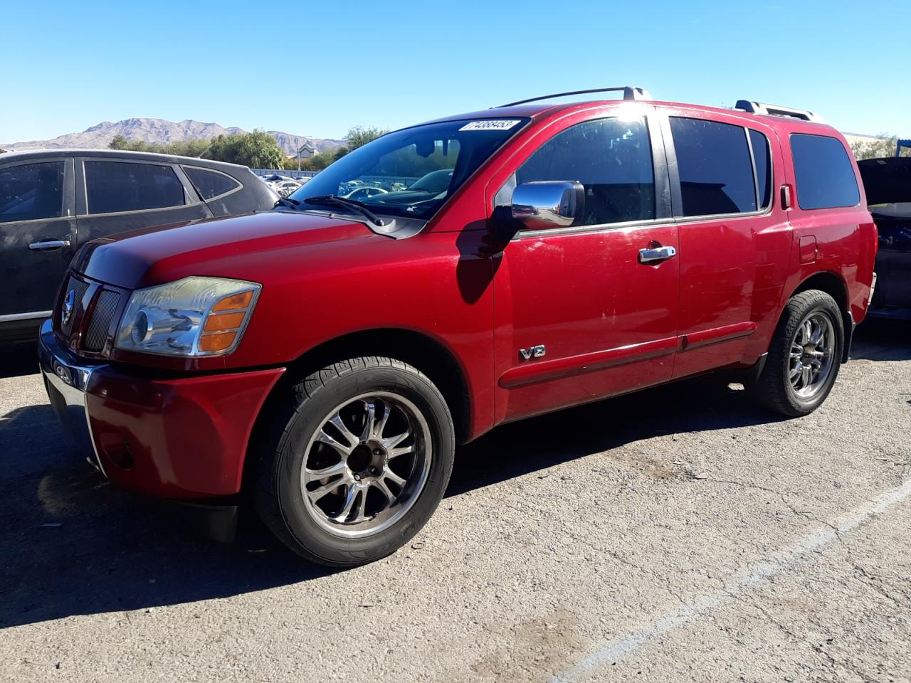 2005 Nissan Armada at NV Las Vegas Copart lot 74388453