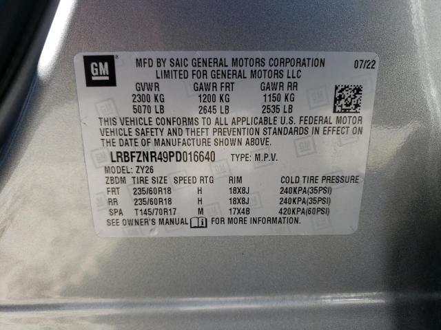 LRBFZNR49PD016640 | 2023 Buick envision essence