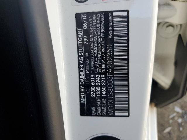 WDDUG8CB3FA202350 Mercedes-Benz S 550