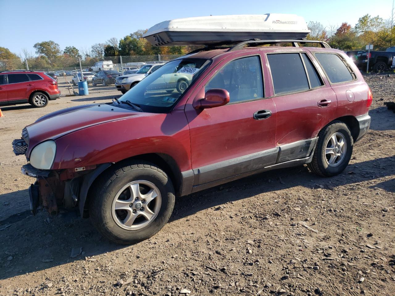 KM8SC13D64U611116 2004 Hyundai Santa Fe Gls