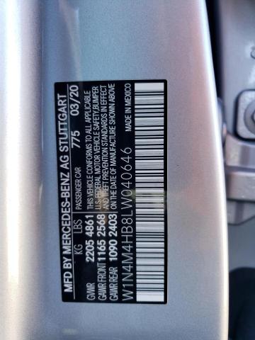 2020 MERCEDES-BENZ GLB 250 4M - W1N4M4HB8LW040646