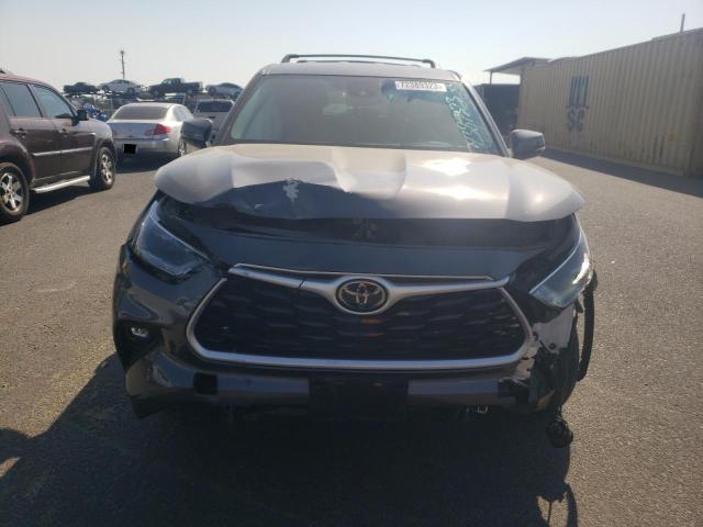 VIN 5TDBZRBH7MS080311 2021 Toyota Highlander, L no.5