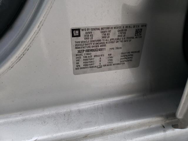 3GTP1MEH8GG240811 GMC Sierra C1500 Sle