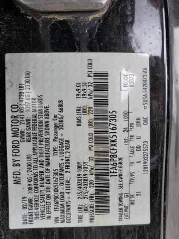 1FA6P8CFXK5167305 Ford MUSTANG GT