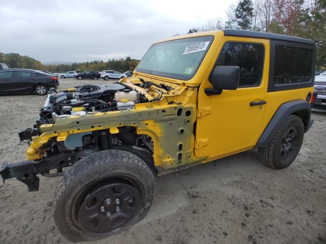  JEEP WRANGLER 2019 Жовтий