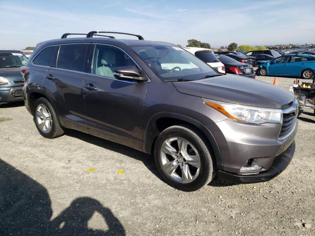 VIN 5TDYKRFH4ES036745 2014 Toyota Highlander, Limited no.4