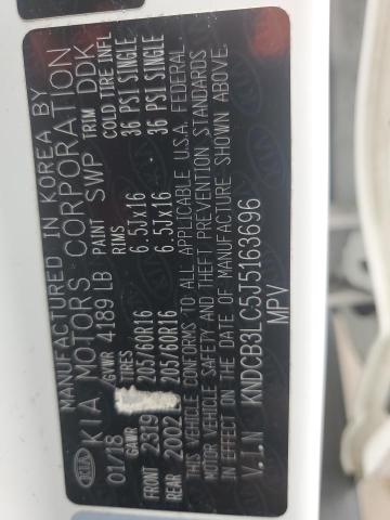 KNDCB3LC5J5163696 KIA NIRO FE