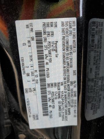 1FADP5AU1EL516892 Ford C-MAX SE