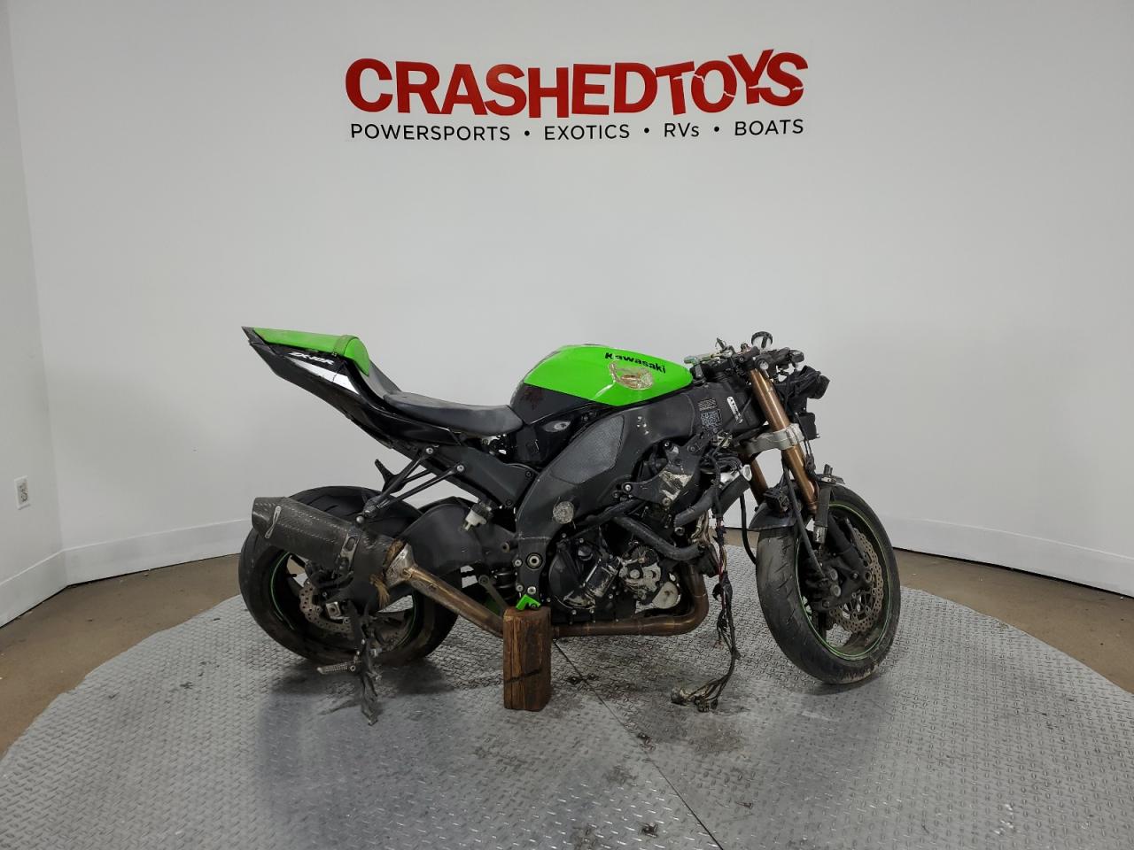 2009 Kawasaki Ninja ZX 10R at TX Dallas Copart lot 69374163