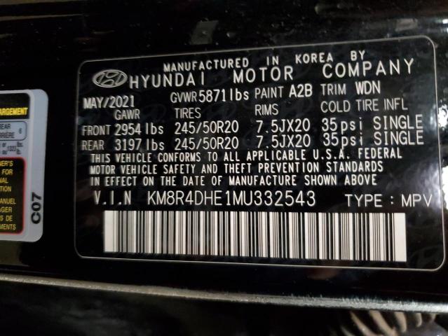 KM8R4DHE1MU332543 Hyundai Palisade S 14