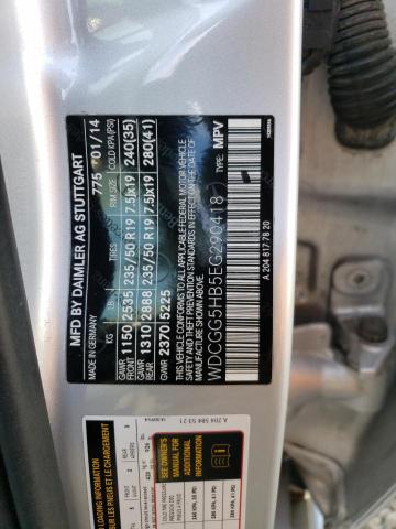 WDCGG5HB5EG290418 Mercedes-Benz GLK 350