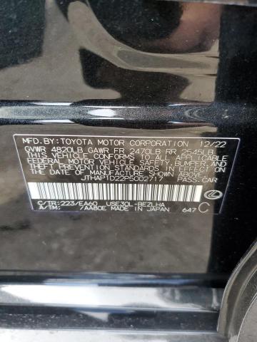 2023 LEXUS IS 500 F S - JTHAP1D22P5002717