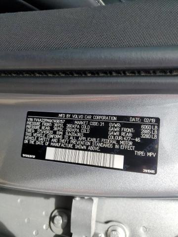 2019 VOLVO XC90 T6 R- - YV4A22PM4K1496157