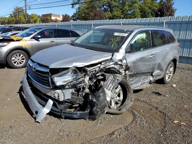 VIN 5TDDKRFH7ES009649 2014 Toyota Highlander, Limited no.1