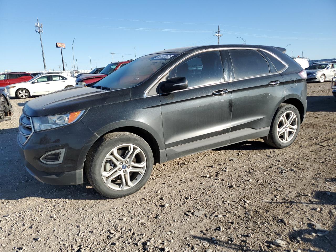 2FMTK4K92FBC33505 2015 Ford Edge Titanium