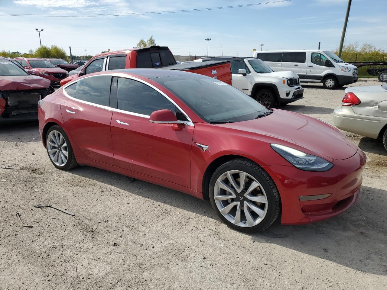 5YJ3E1EB2JF065384 TESLA MODEL 3 2018