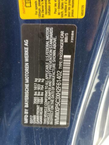 2017 MINI COOPER - WMWXP5C3XH2F61402