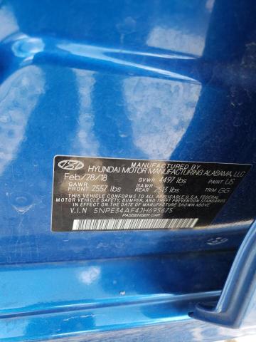 5NPE34AF4JH695675 Hyundai Sonata Sport
