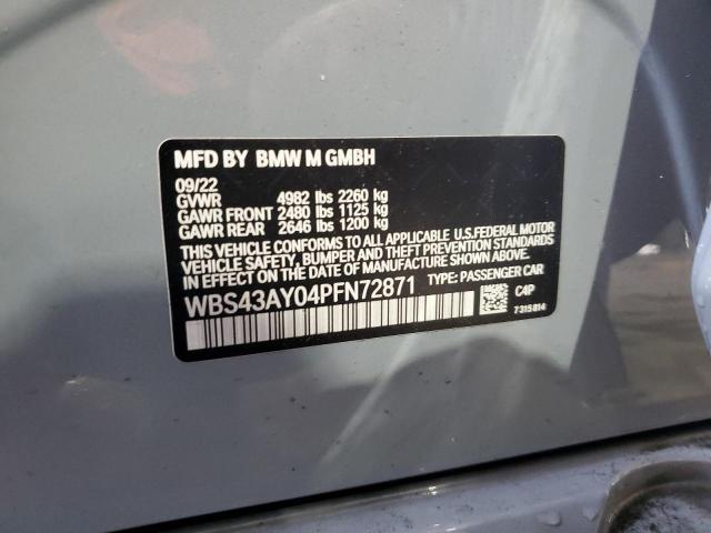 WBS43AY04PFN72871 BMW M3 Competition