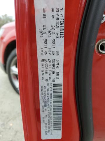  DODGE JOURNEY 2017 Червоний
