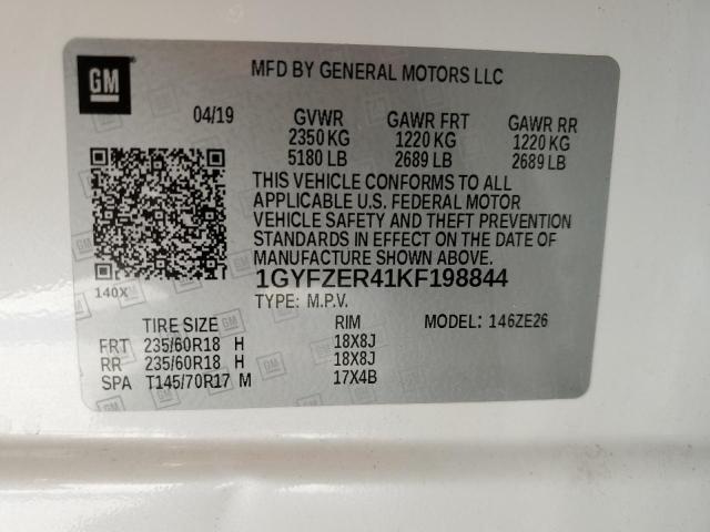 2019 CADILLAC XT4 SPORT - 1GYFZER41KF198844