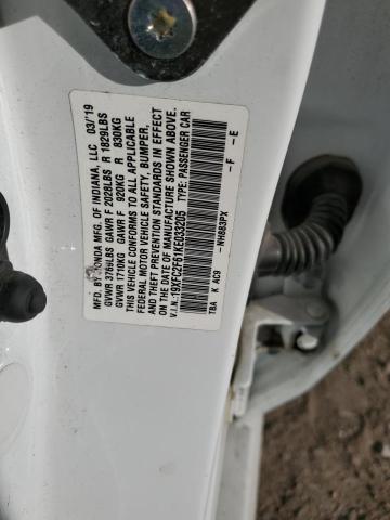 19XFC2F61KE033205 Honda Civic Lx