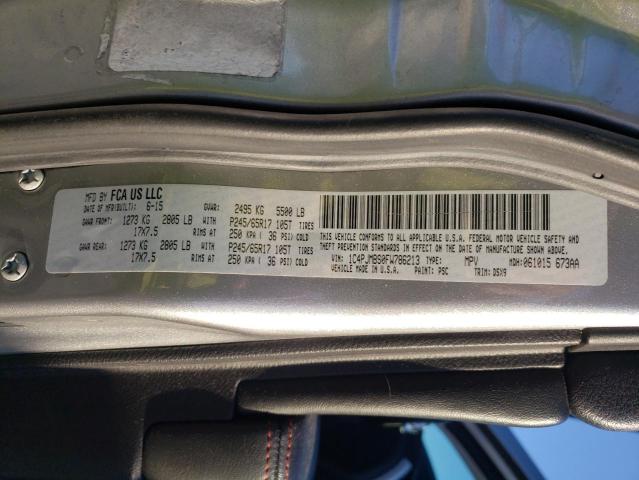 1C4PJMBS0FW786213 Jeep Cherokee Trailhawk