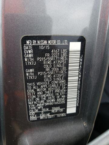JN8AF5MV8GT652335 Nissan JUKE S