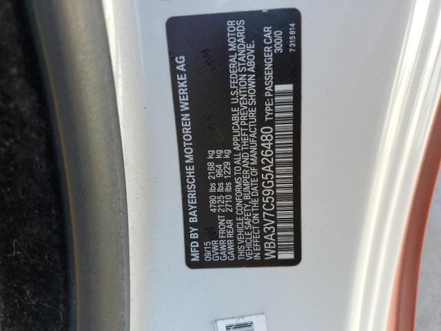 WBA3V7C59G5A26480 BMW 428 I Sulev
