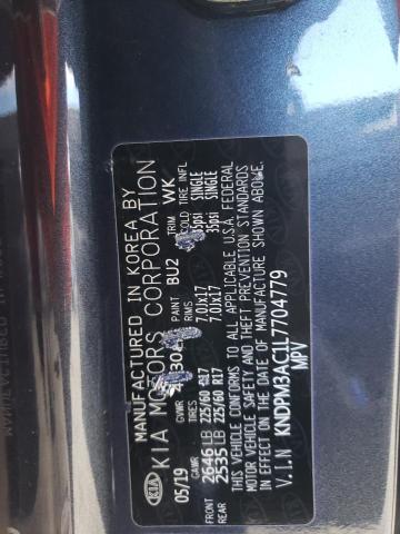 KNDPM3AC1L7704779 KIA Sportage Lx