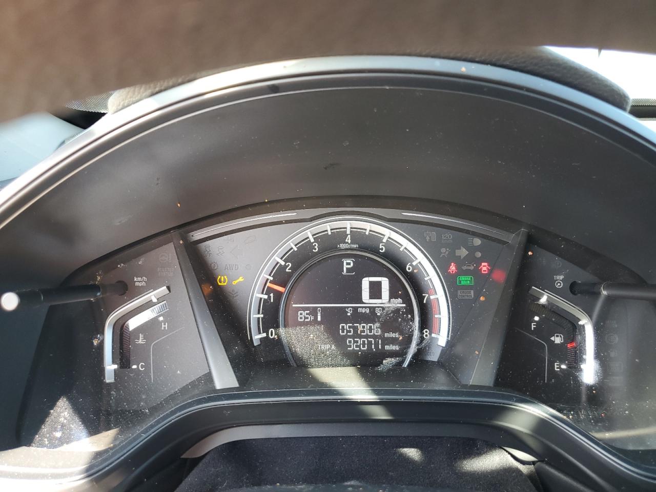 2HKRW6H38KH209953 HONDA CRV 2019