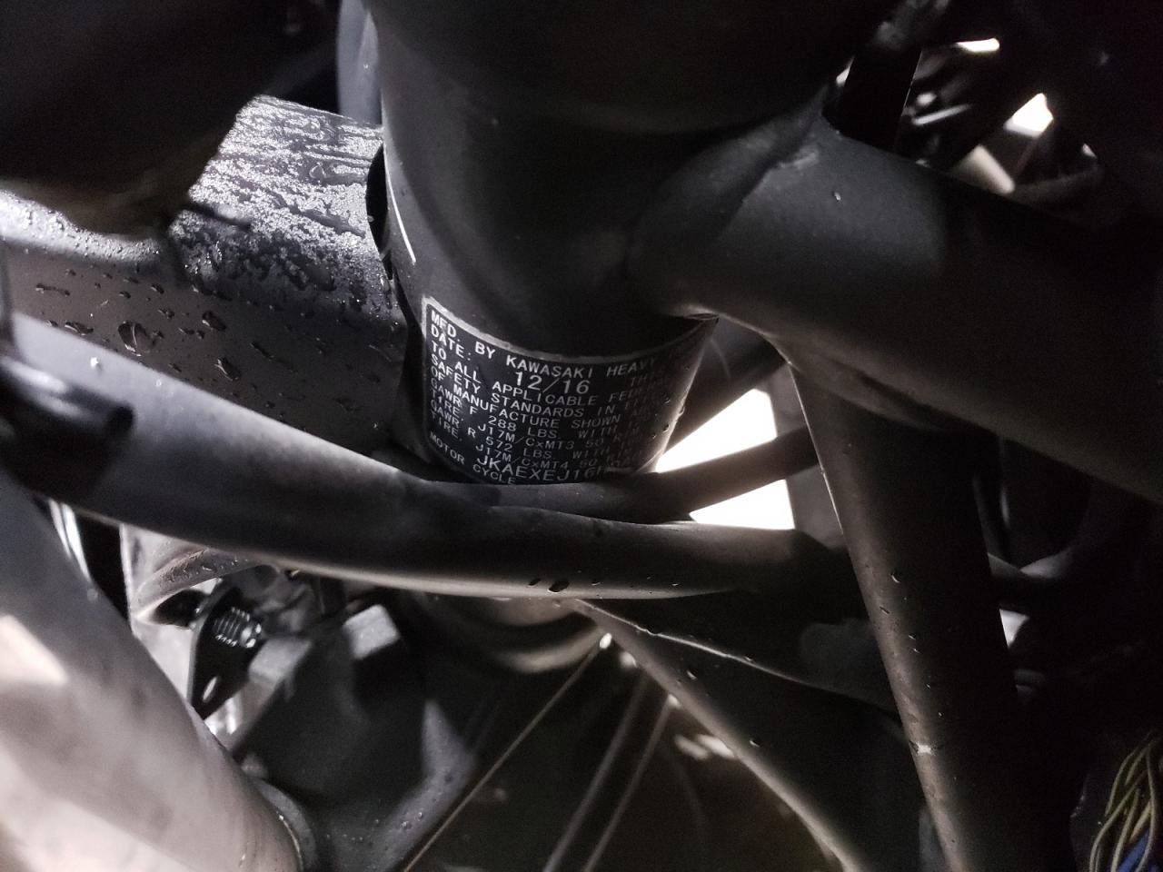 JKAEXEJ16HDA01130 KAWASAKI EX650 J 2017