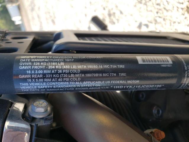 2018 HARLEY-DAVIDSON FXFB FAT B 1HD1YKJ16JC030196