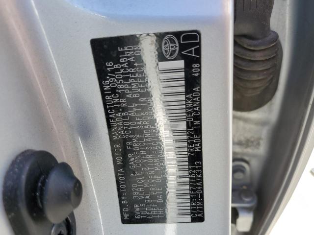 2017 TOYOTA COROLLA L - 2T1BURHE1HC765110