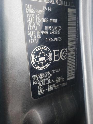 2015 NISSAN JUKE S - JN8AF5MV1FT555881