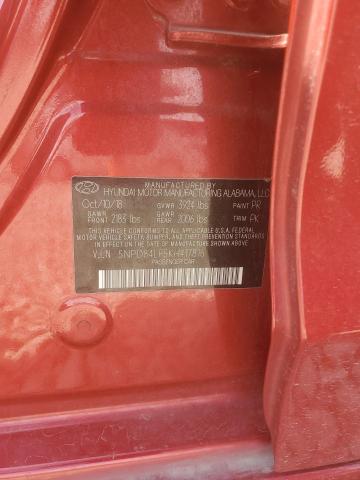 5NPD84LF5KH417816 Hyundai Elantra SE 10