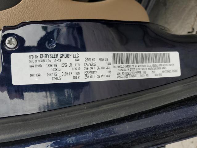 2C4RDGCG3ER205595 Dodge Grand Caravan Sxt