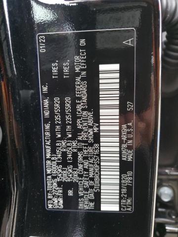 VIN 5TDXBRCH0PS571638 2023 Toyota Highlander, Hybri... no.14