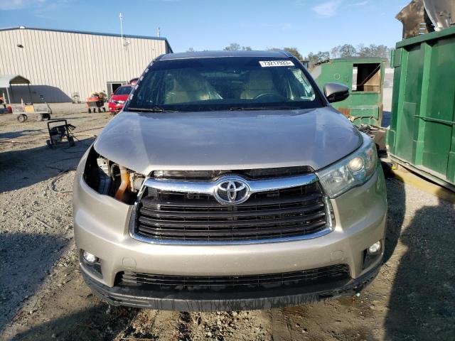  TOYOTA HIGHLANDER 2016 Золотий
