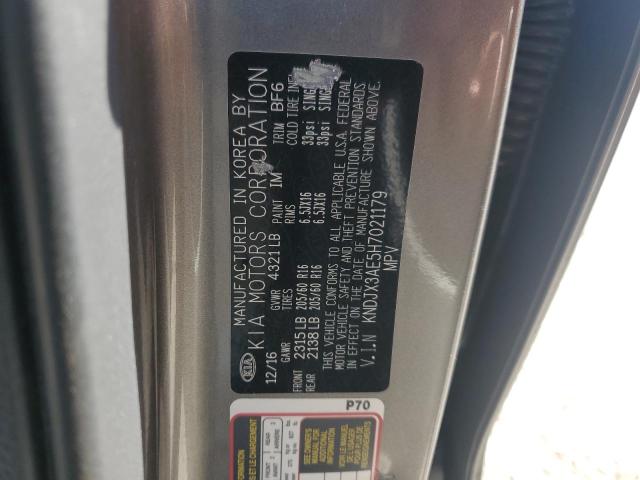 KNDJX3AE5H7021179 KIA Soul Ev +